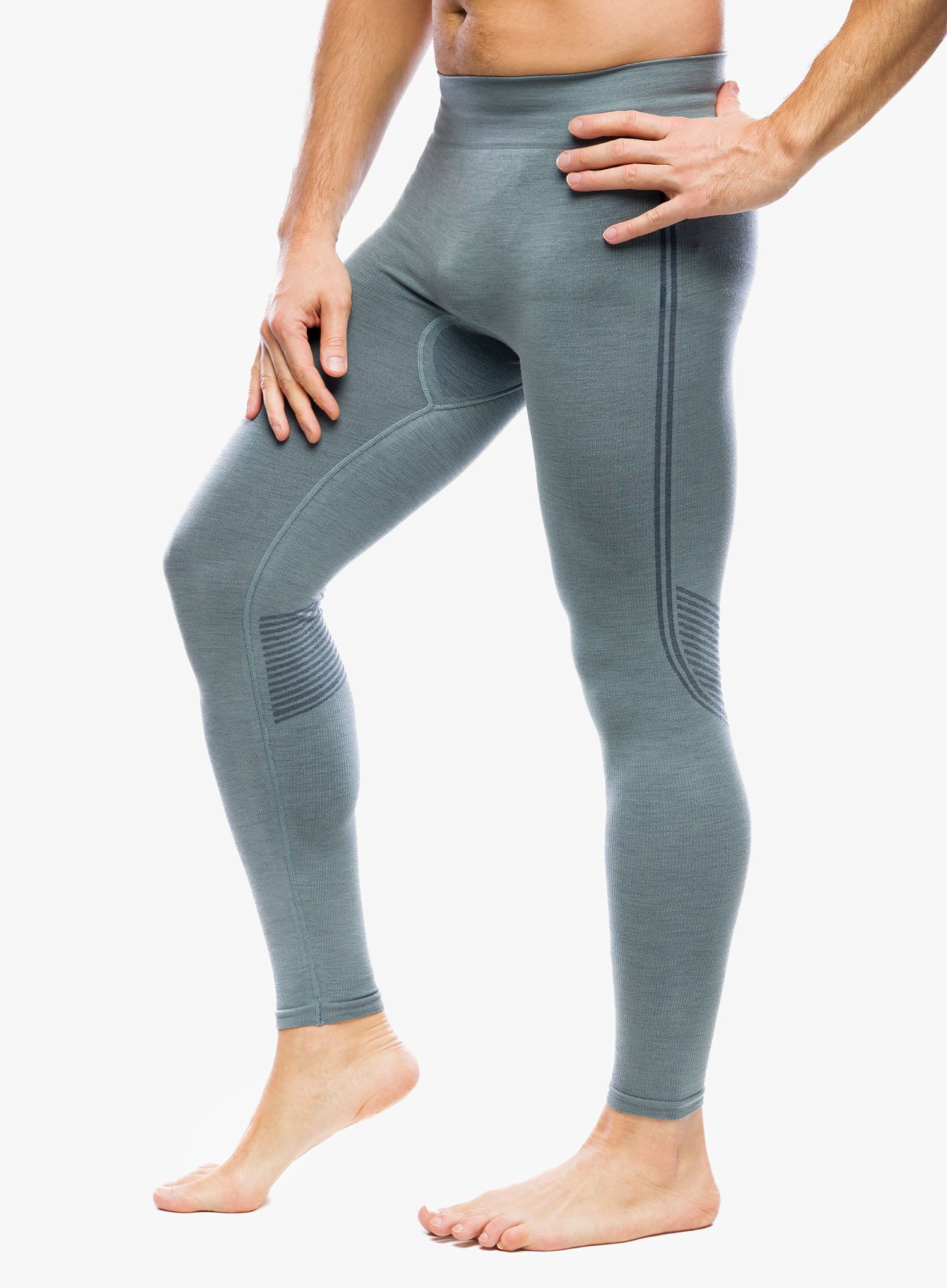 Funkčné legíny Smartwool Intraknit Active Base Layer Bottom - lead