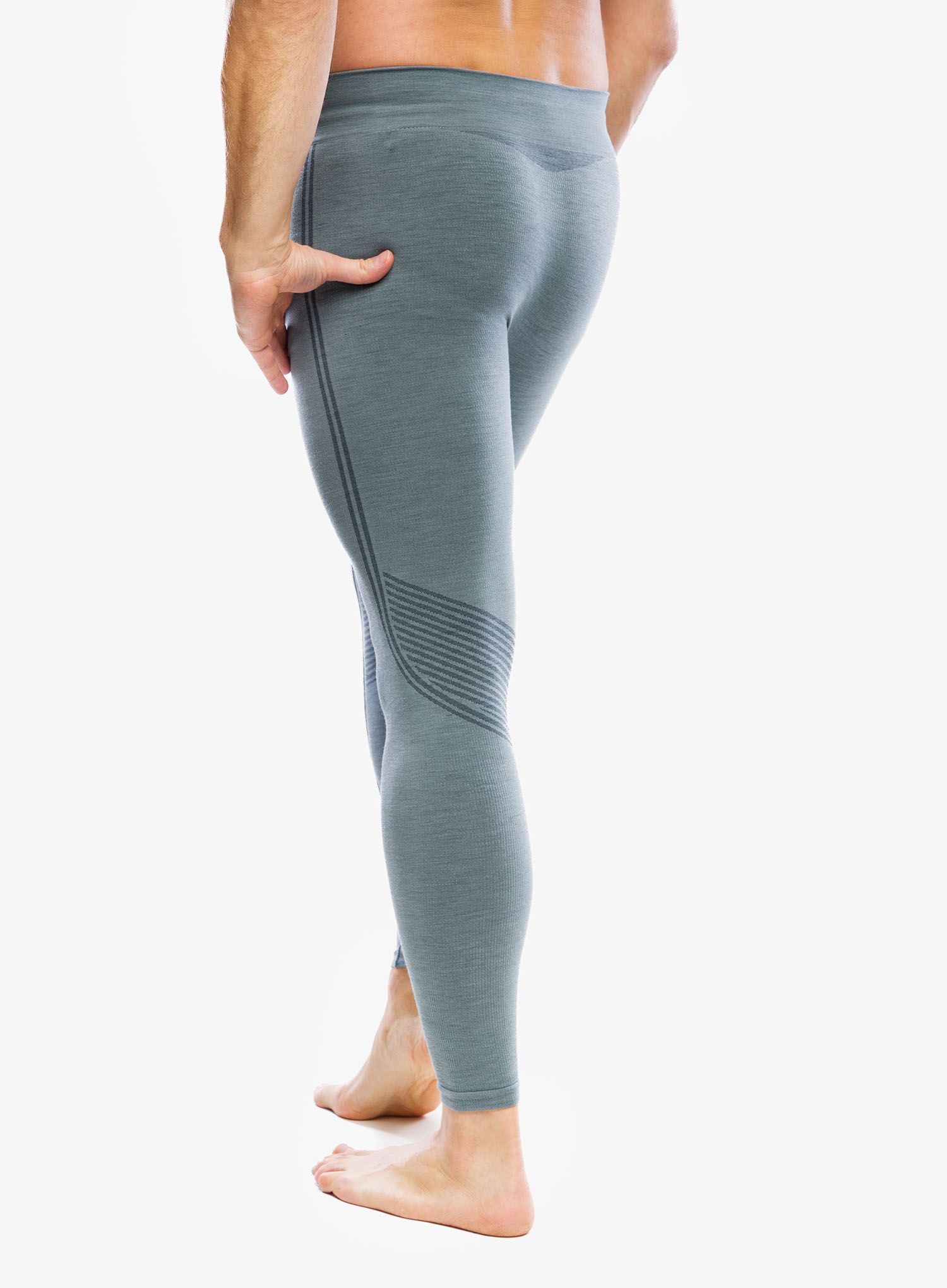 Funkčné legíny Smartwool Intraknit Active Base Layer Bottom - lead