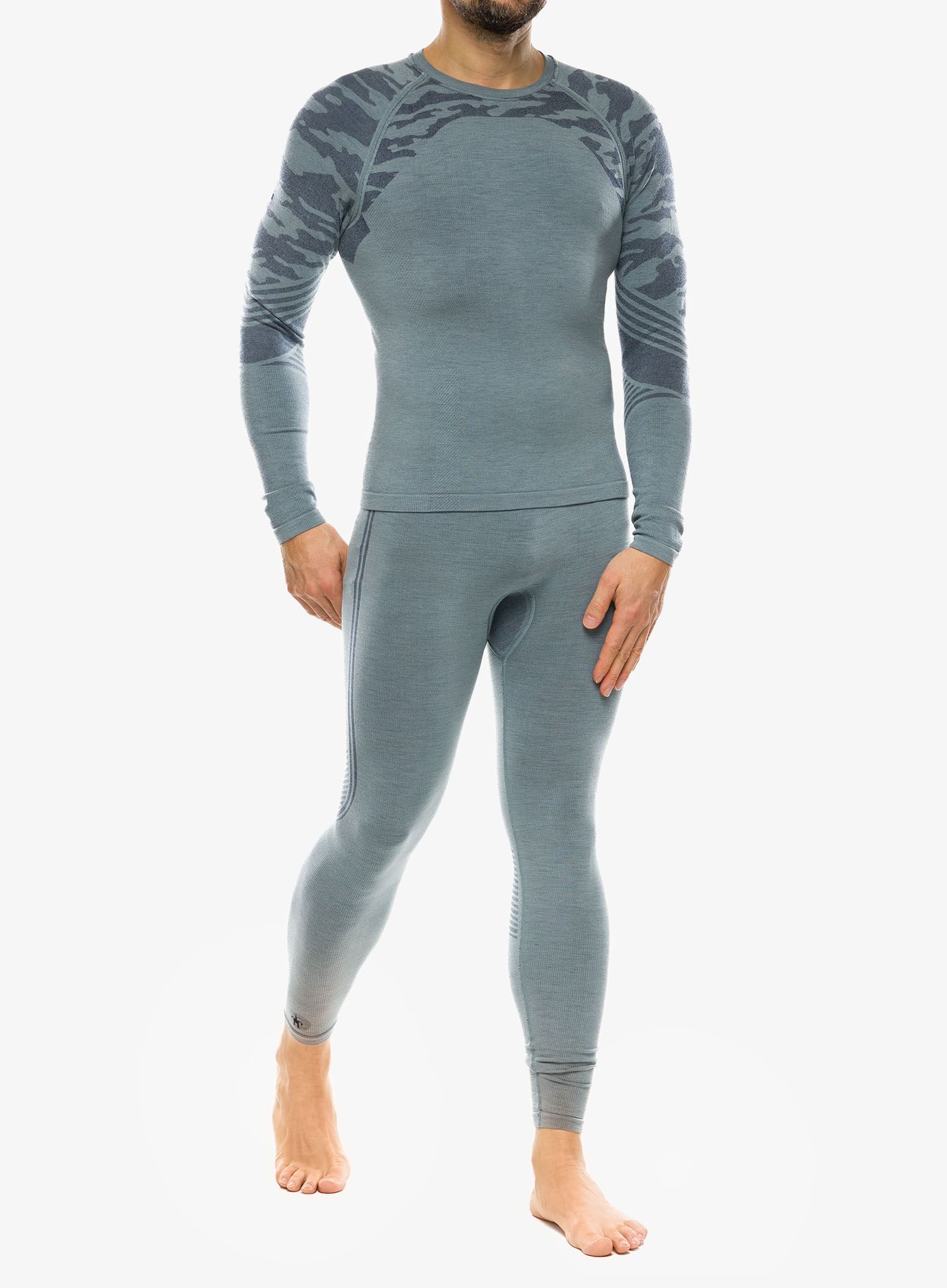 Funkčné legíny Smartwool Intraknit Active Base Layer Bottom - lead