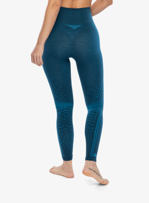Dámske funkčné legíny Smartwool Intraknit Active Base Layer Bottom - twilight blue/pool blue