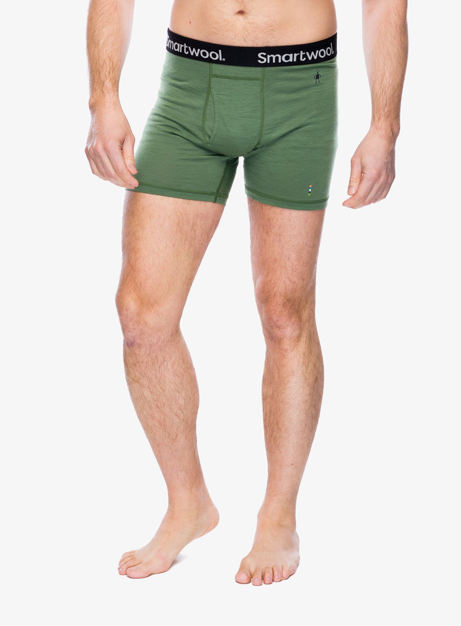 Boxerky Smartwool Merino Boxer Brief Boxed - fern green