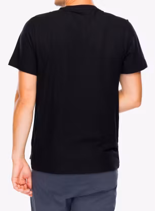 Merino tričko Smartwool Perfect Crew Tee - black