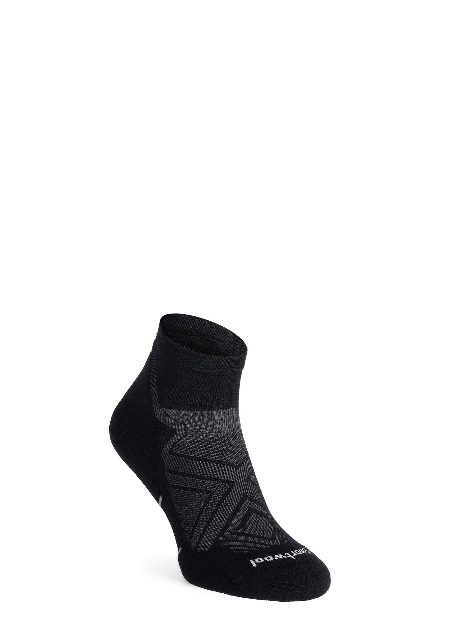Ponožky na behanie Smartwool Run Targeted Cushion Ankle Socks - black
