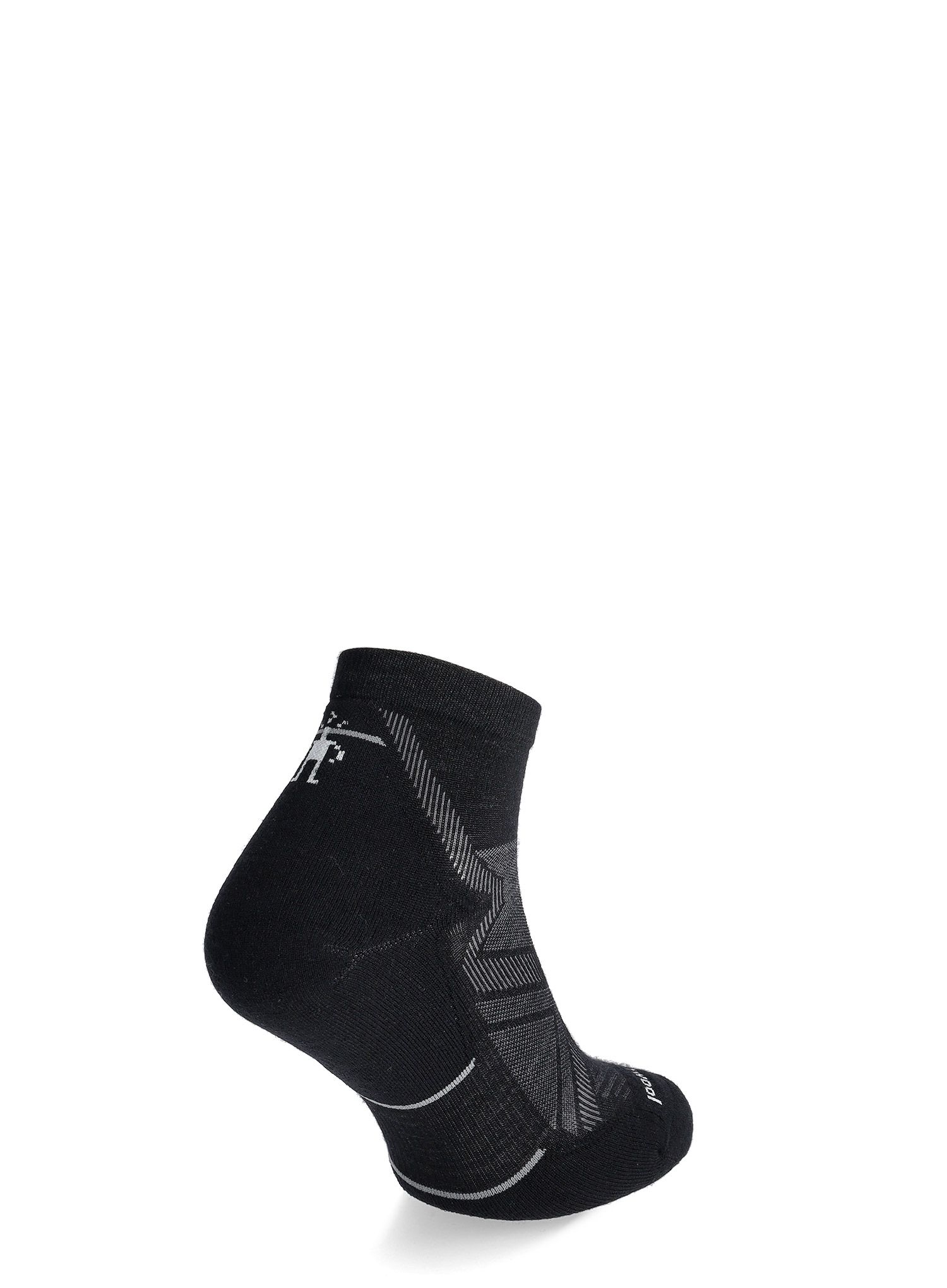 Ponožky na behanie Smartwool Run Targeted Cushion Ankle Socks - black