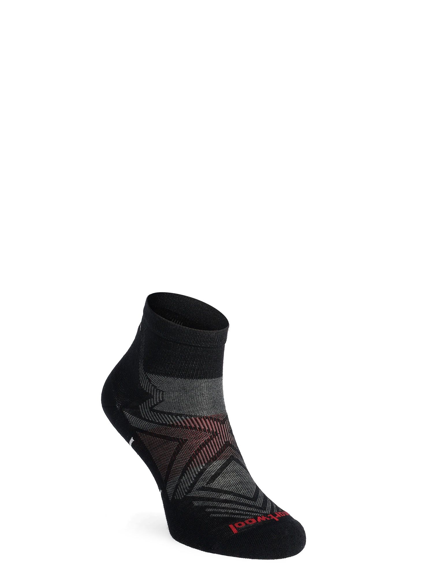 Ponožky na behanie Smartwool Run Zero Cushion Ankle  - black