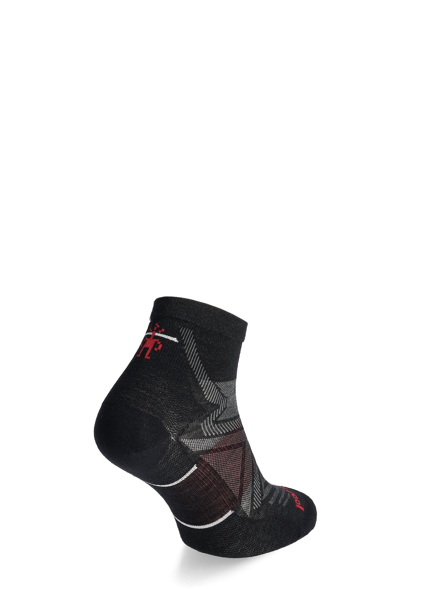 Ponožky na behanie Smartwool Run Zero Cushion Ankle  - black