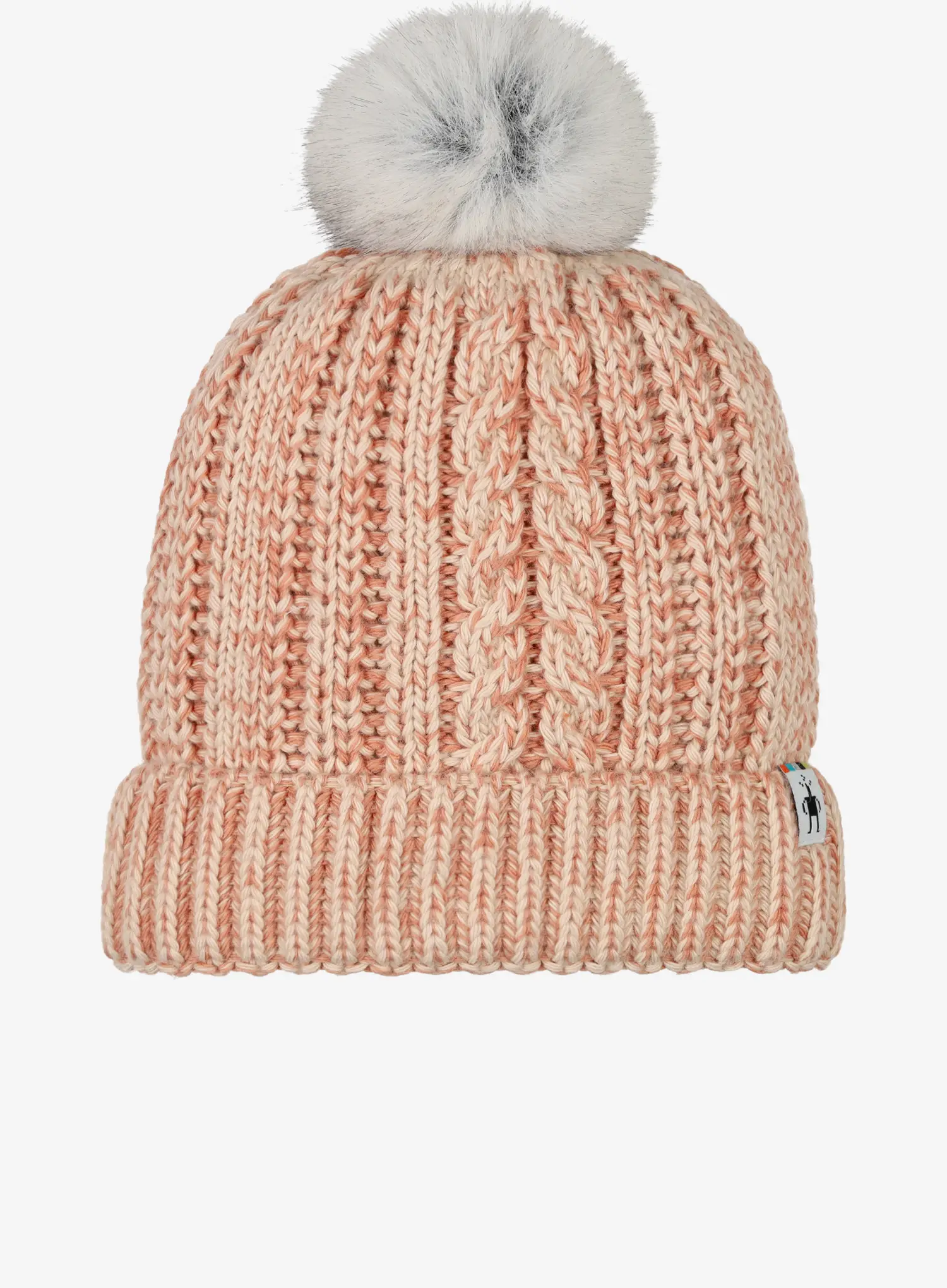 Dámska zimná čiapka Smartwool Ski Town Hat - almond