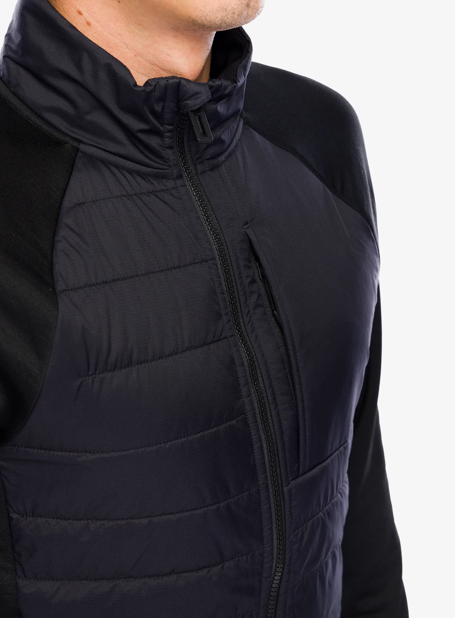 Hybridná bunda Smartwool Smartloft Jacket - black