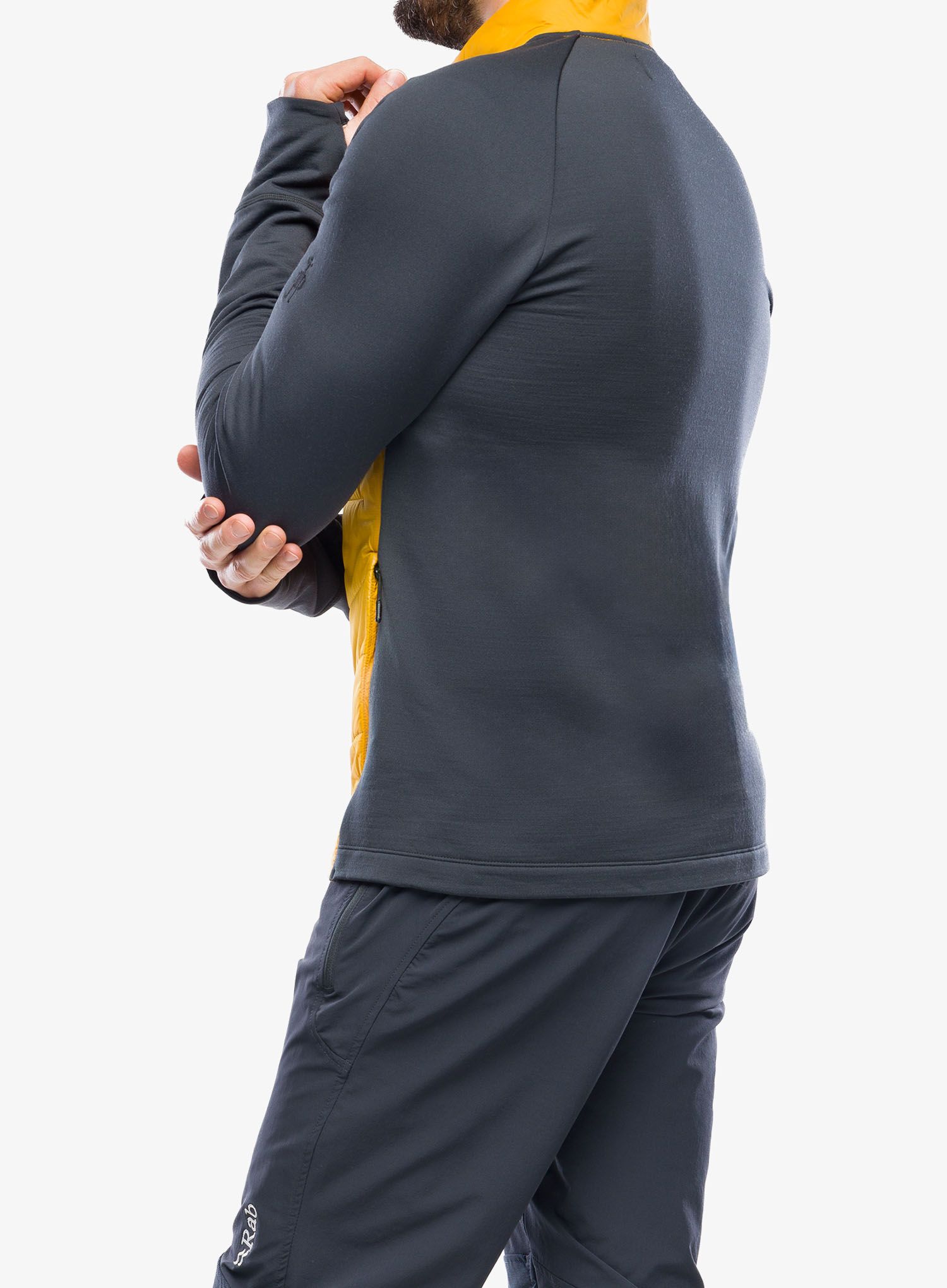 Hybridná bunda Smartwool Smartloft Jacket - honey gold