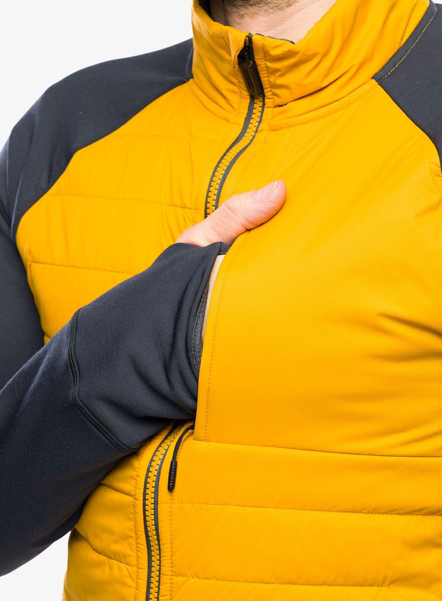 Hybridná bunda Smartwool Smartloft Jacket - honey gold