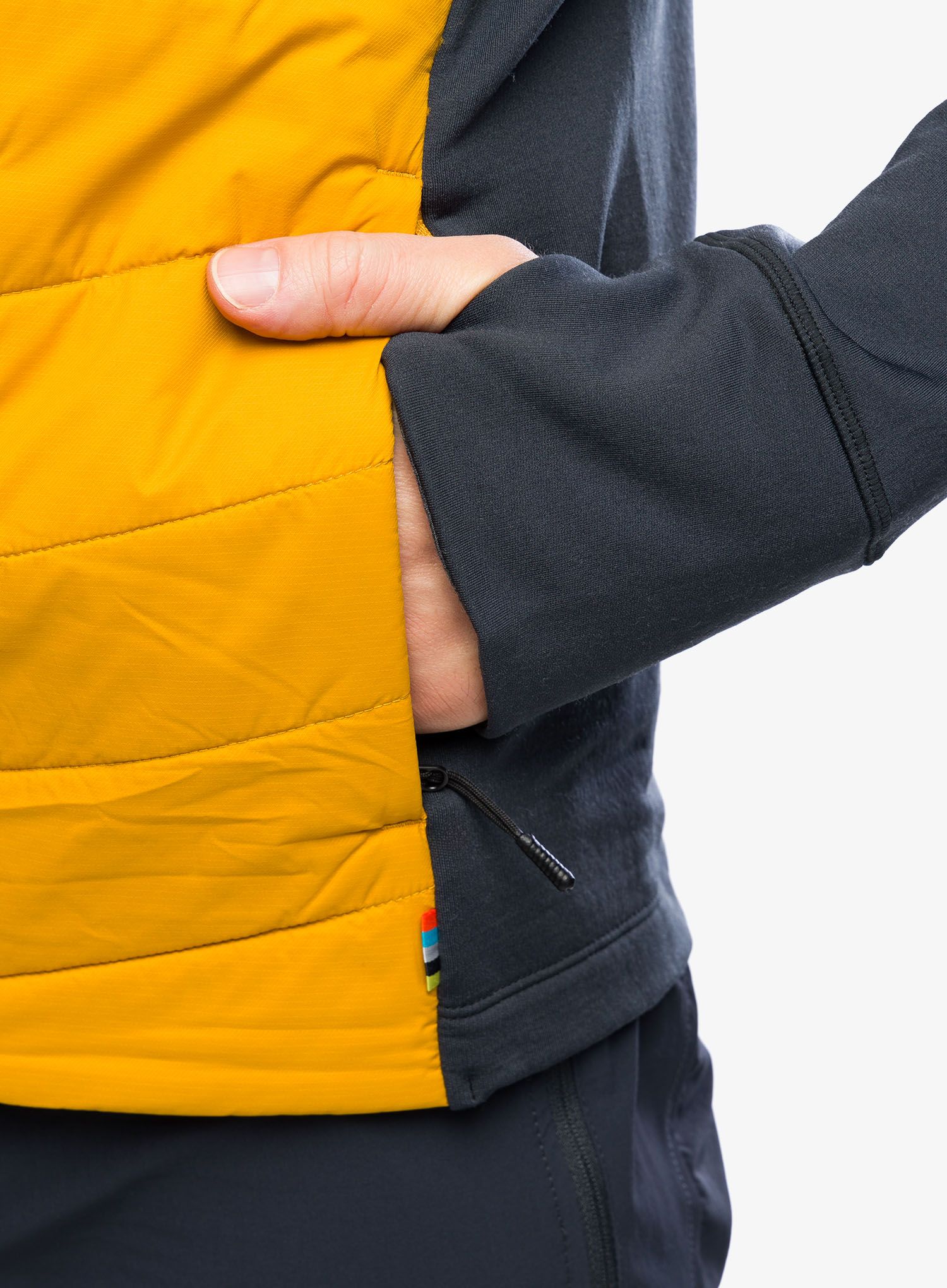 Hybridná bunda Smartwool Smartloft Jacket - honey gold