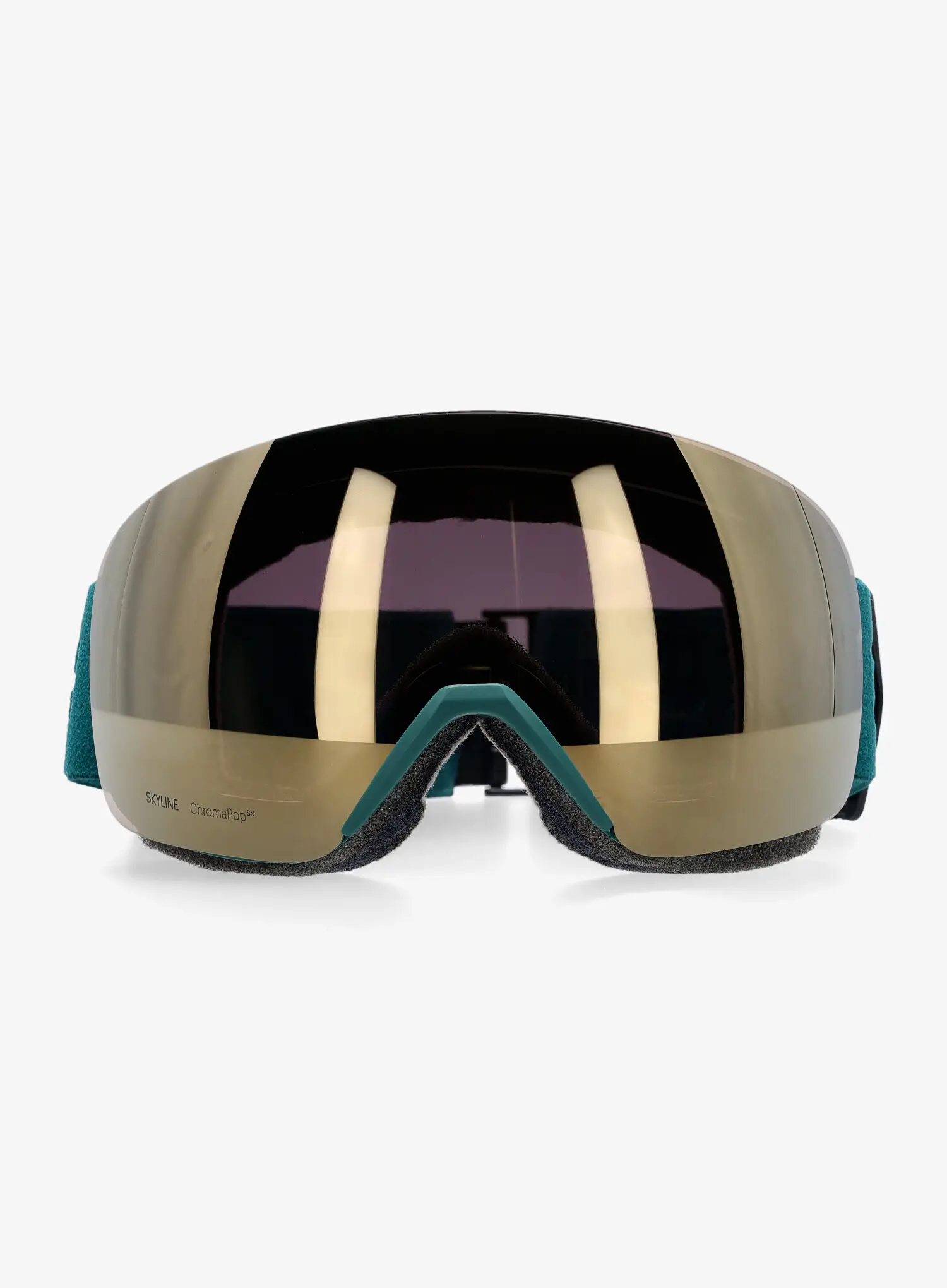 Lyžiarske okuliare Smith Skyline - malachite/sun black gold