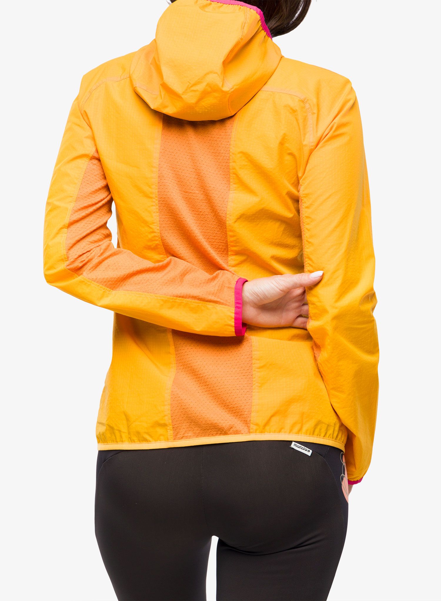 Softshellová bunda dámska Icebreaker Shell+ Cotton Windbreaker - solar/earth
