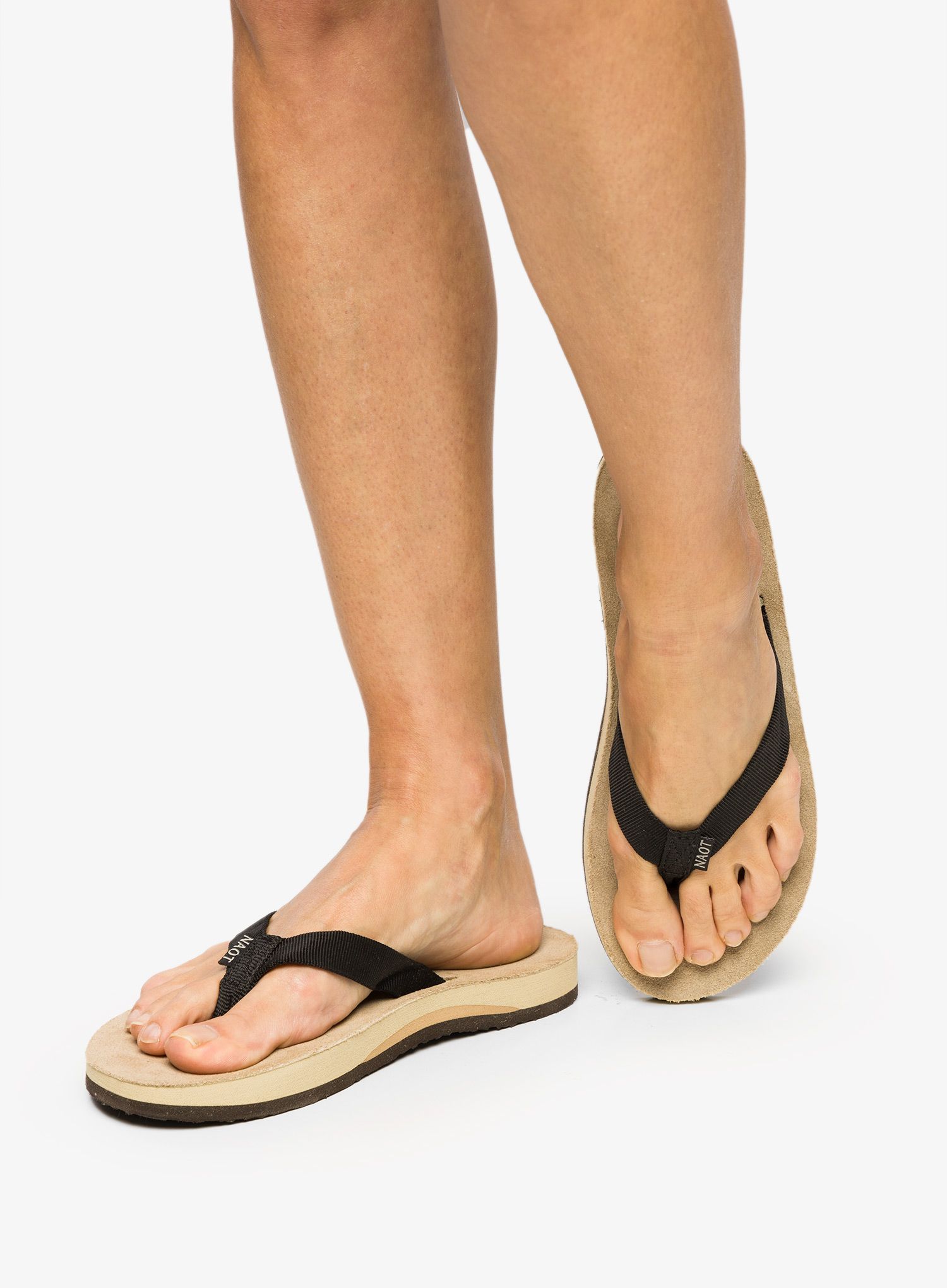 Dámske žabky Source Island - solid black