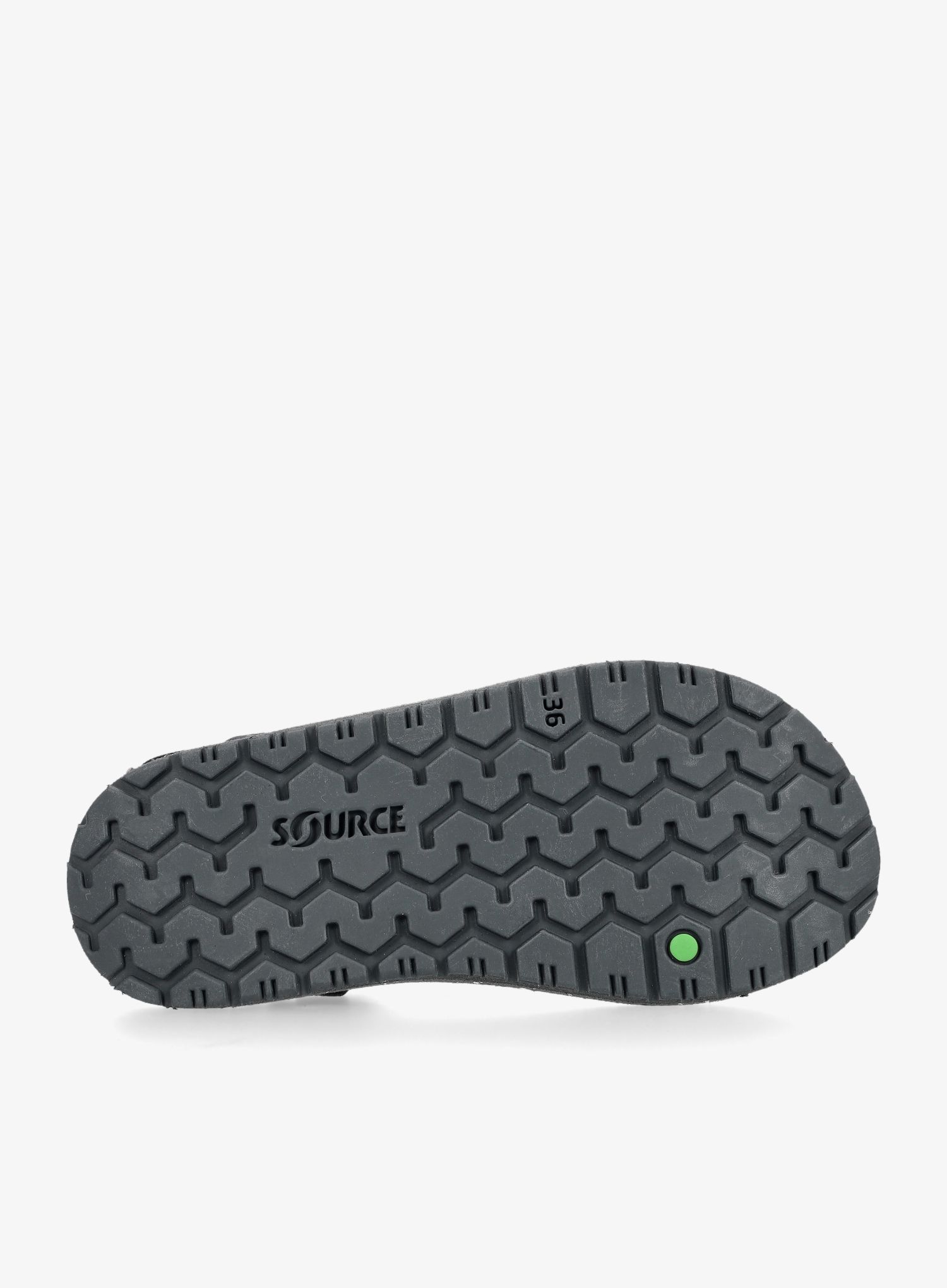 Dámske sandále Source Solo Slim - basalt black