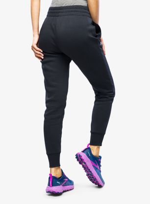 Dámske nohavice Under Armour Rival Fleece Joggers - black/white