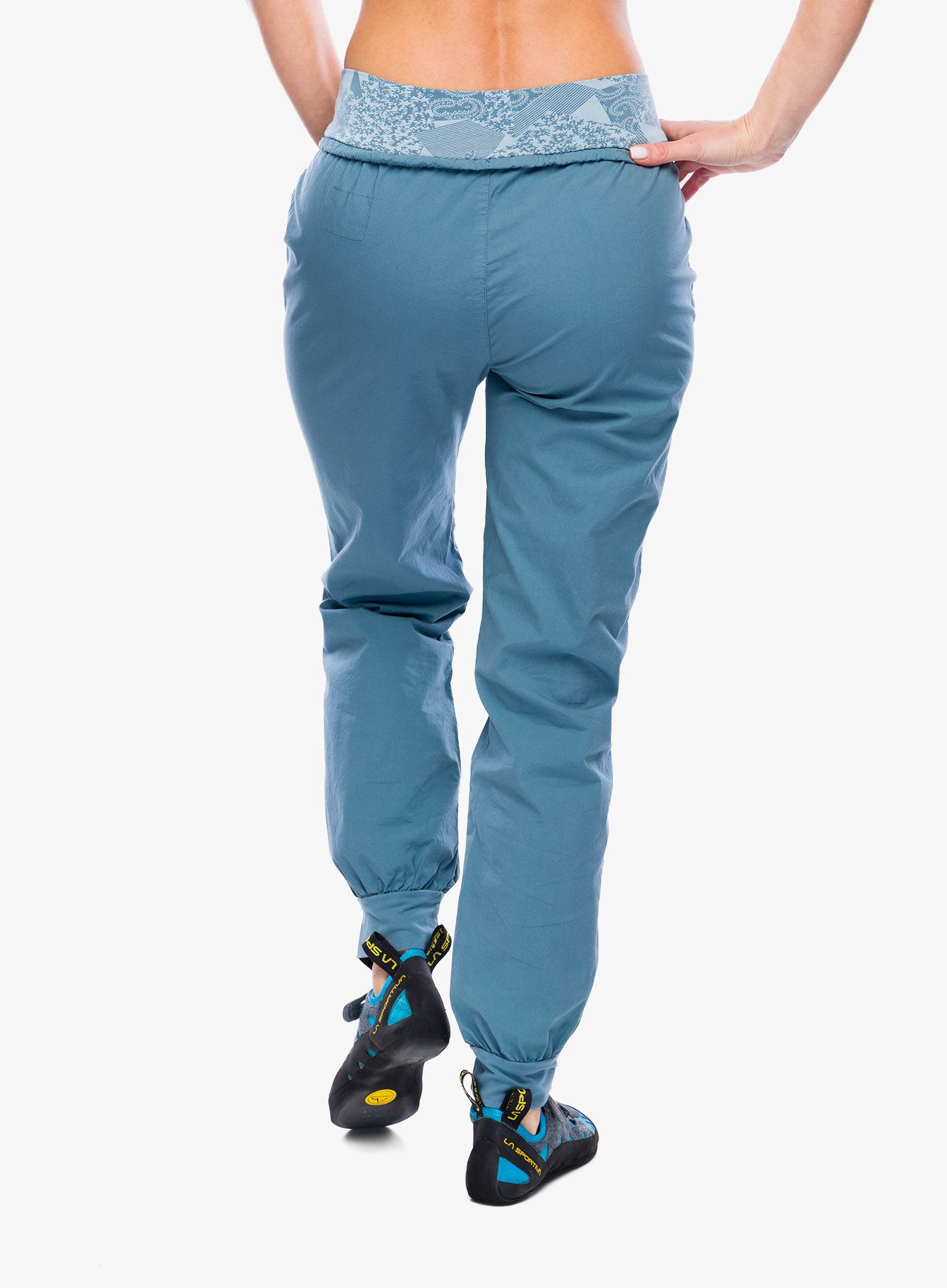 Lezecké nohavice dámske E9 Hit - blue ceuse