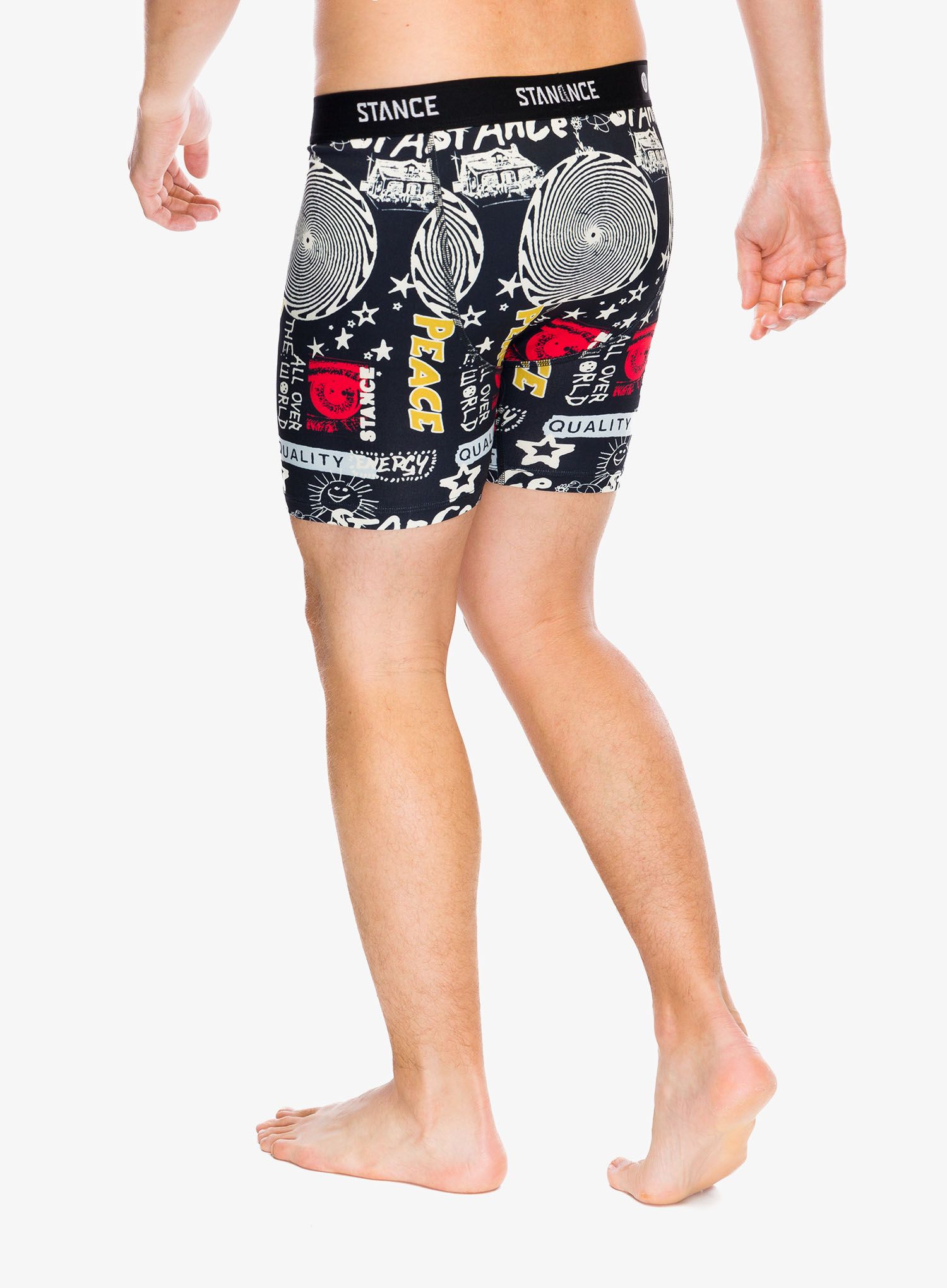 Boxerky Stance All Over Boxer Brief - black
