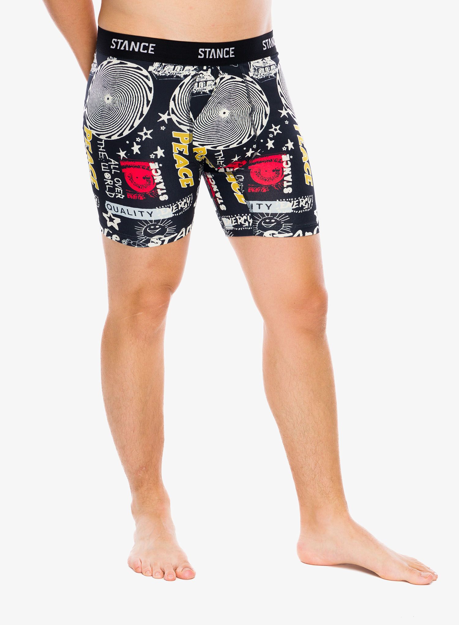 Boxerky Stance All Over Boxer Brief - black