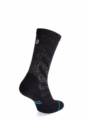 Ponožky na behanie Stance Athletic Crew - black
