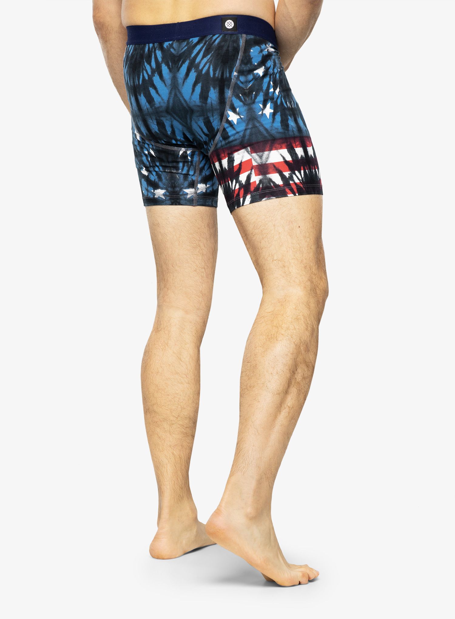 Boxerky Stance Banner Boxer Brief - blue