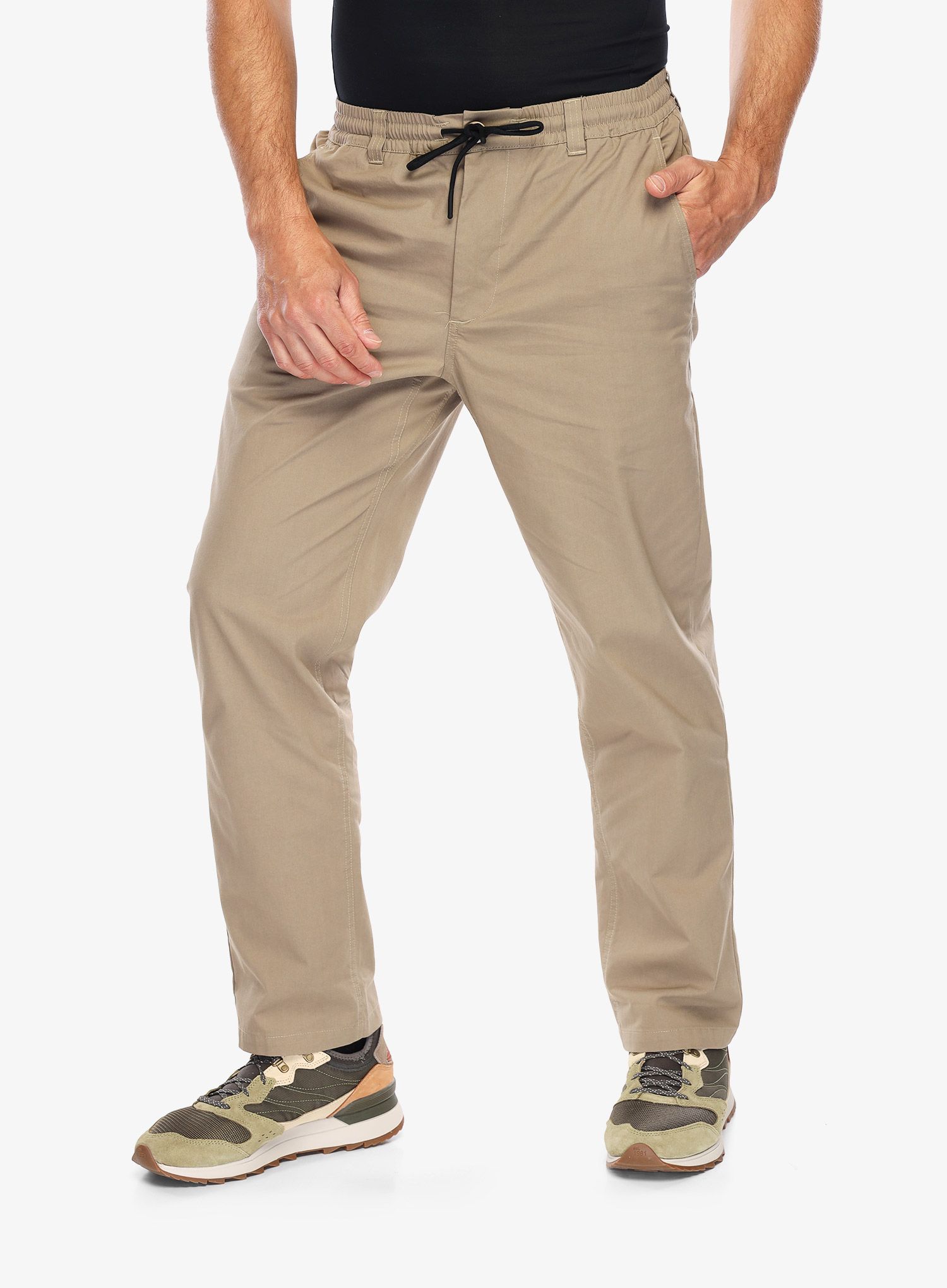 Nohavice Stance Compound Pant - taupe