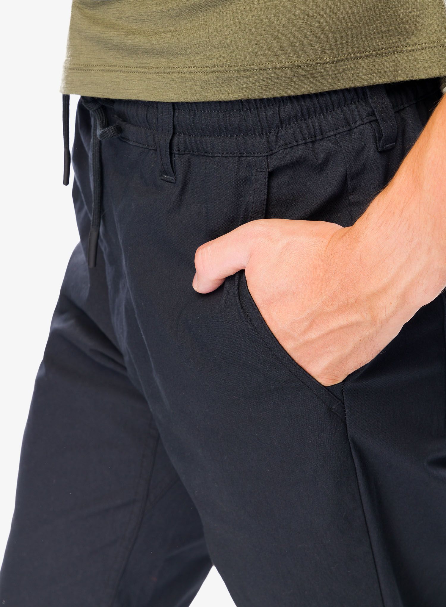 Nohavice Stance Compound Pant - true black