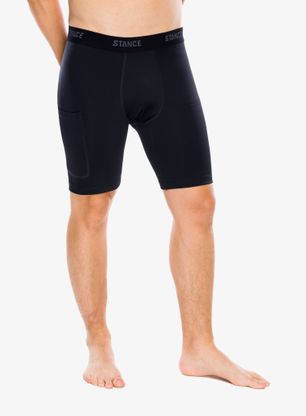 Boxerky Stance Compression Nylon Underwear - black