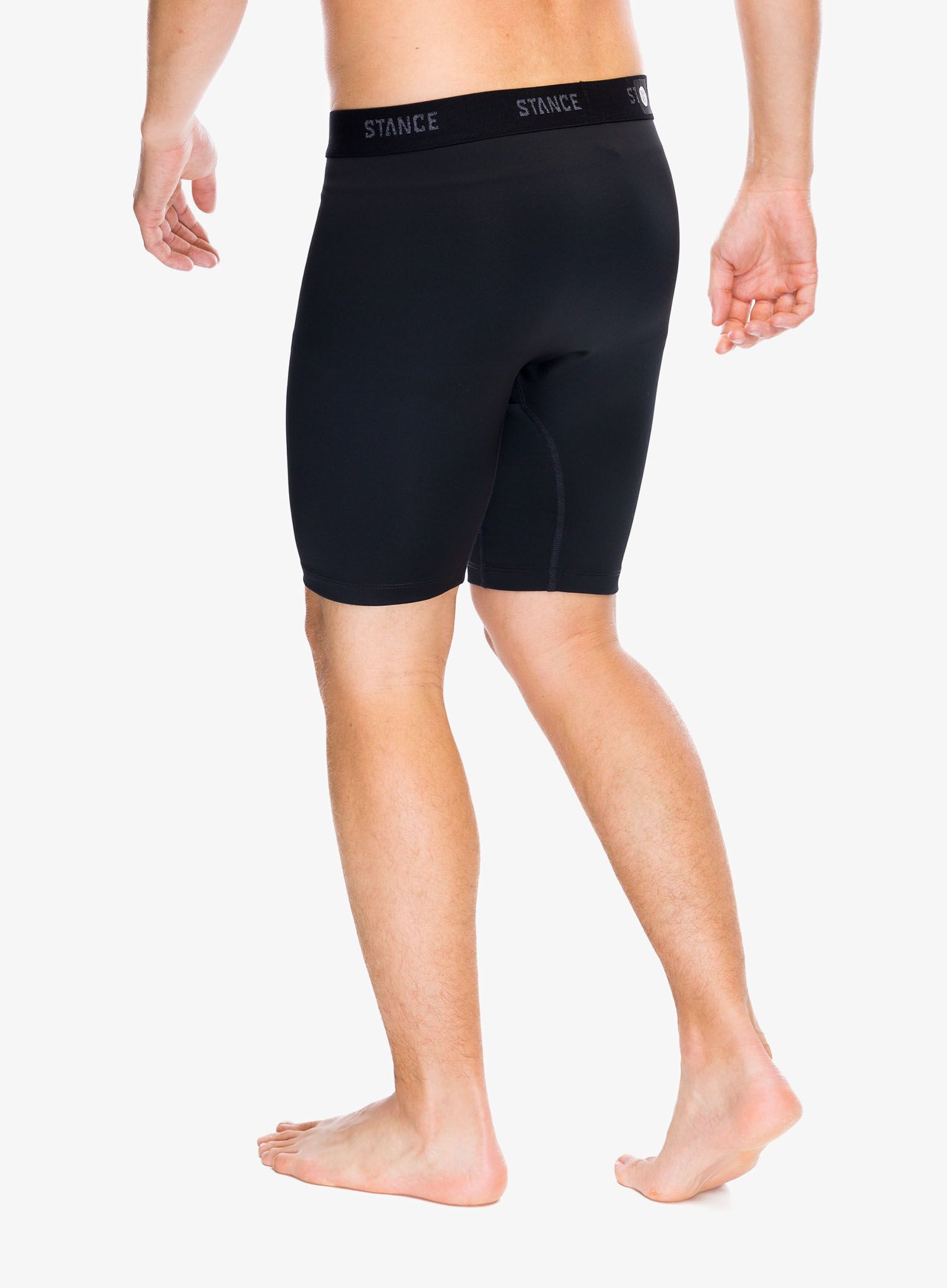 Boxerky Stance Compression Nylon Underwear - black