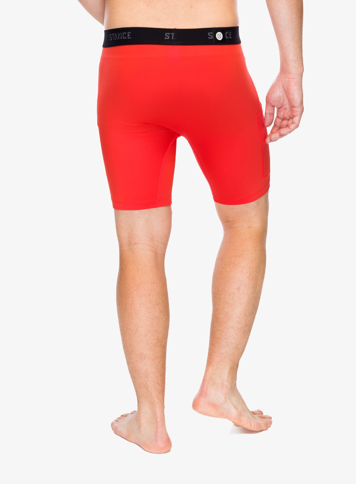 Boxerky Stance Compression Nylon Underwear - tomato