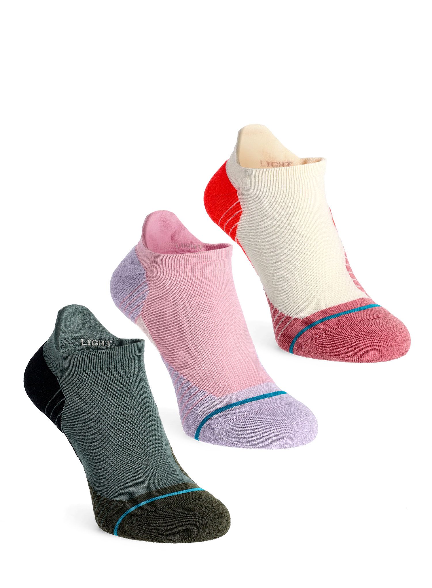 Bežecké ponožky dámske Stance Core 3 Pack - lilacice