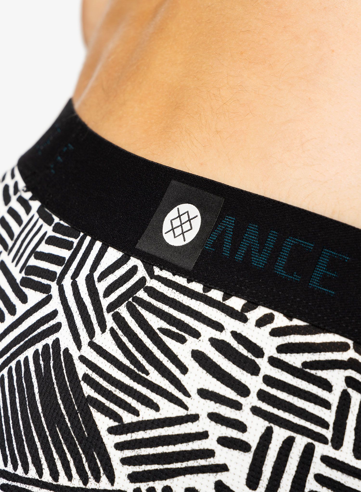 Boxerky Stance Crosshatch Wholester - black