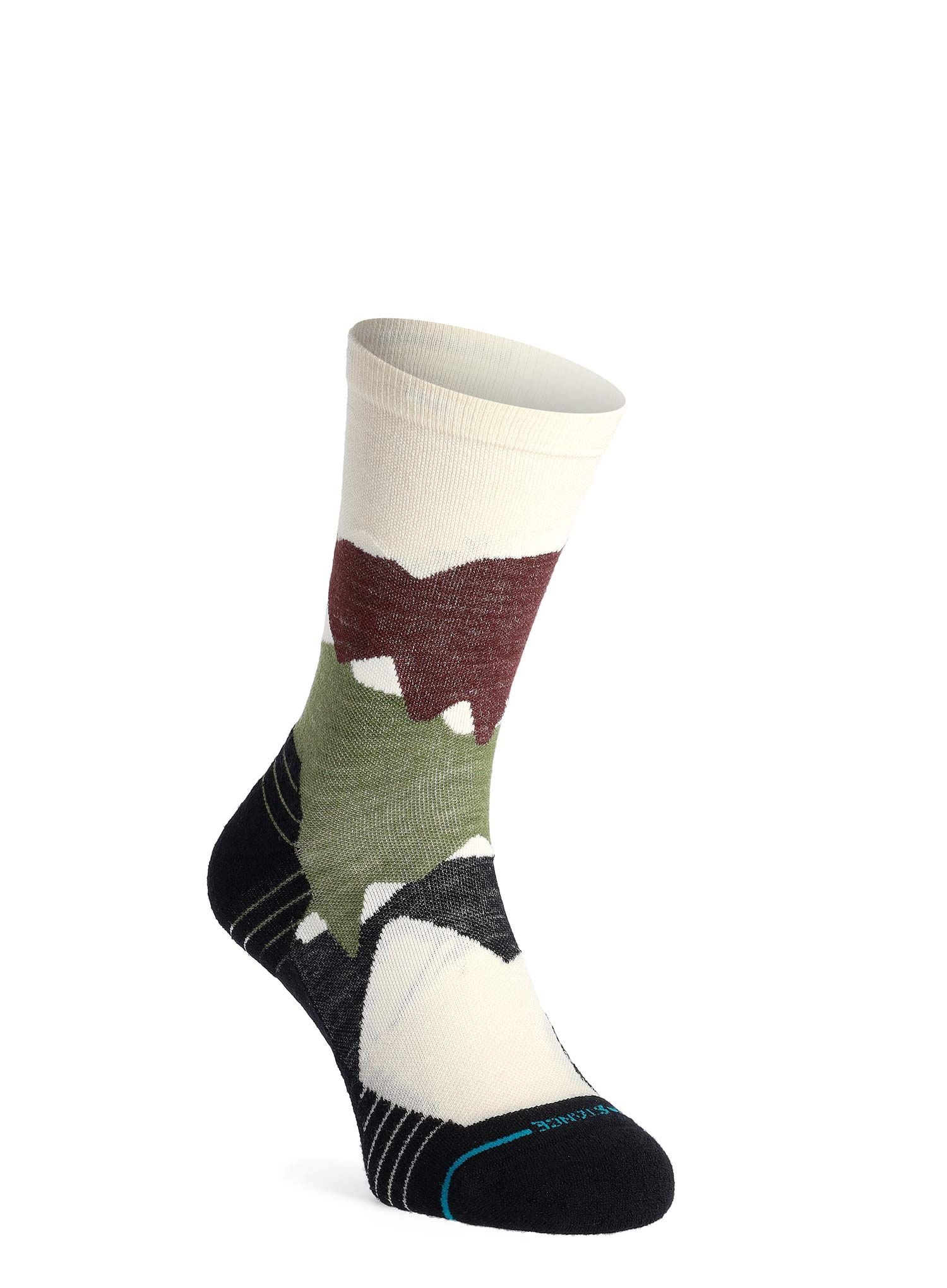 Trekové ponožky Stance Elevation Crew - brown