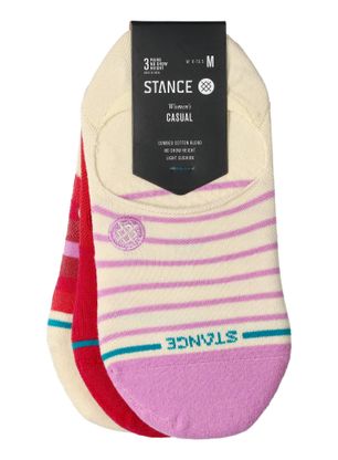 Dámske ponožky Stance Fulfilled 3 Pack - pink