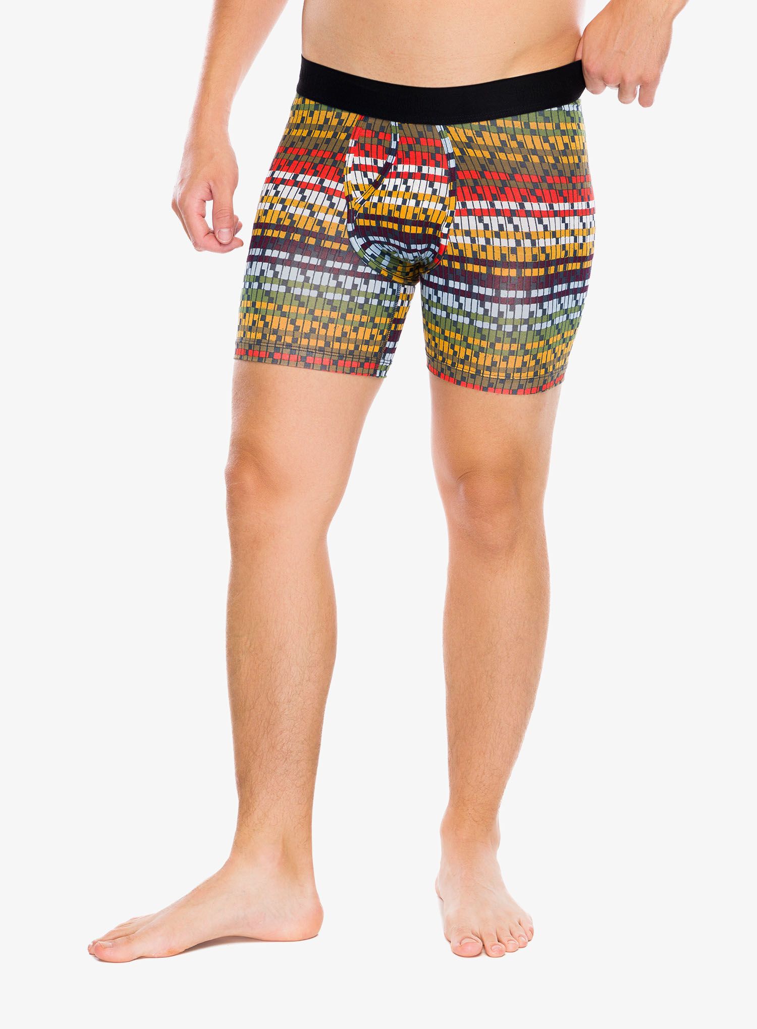 Boxerky Stance Geo Serape Boxer Brief - multi