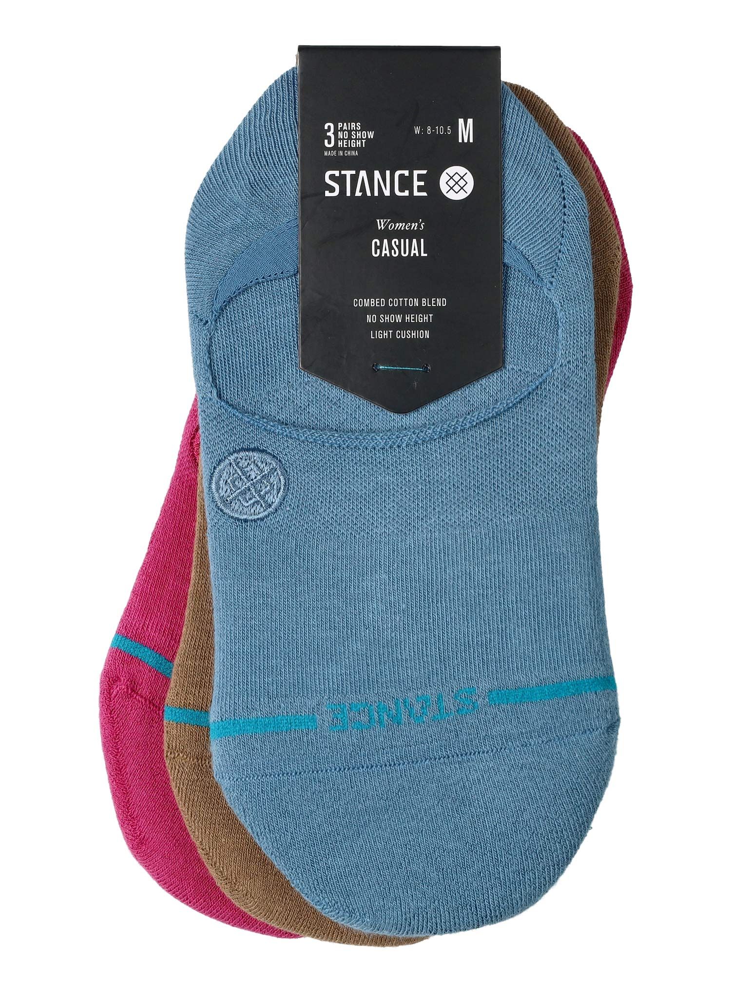 Turistické ponožky Stance Icon No Show 3 Pack - chive