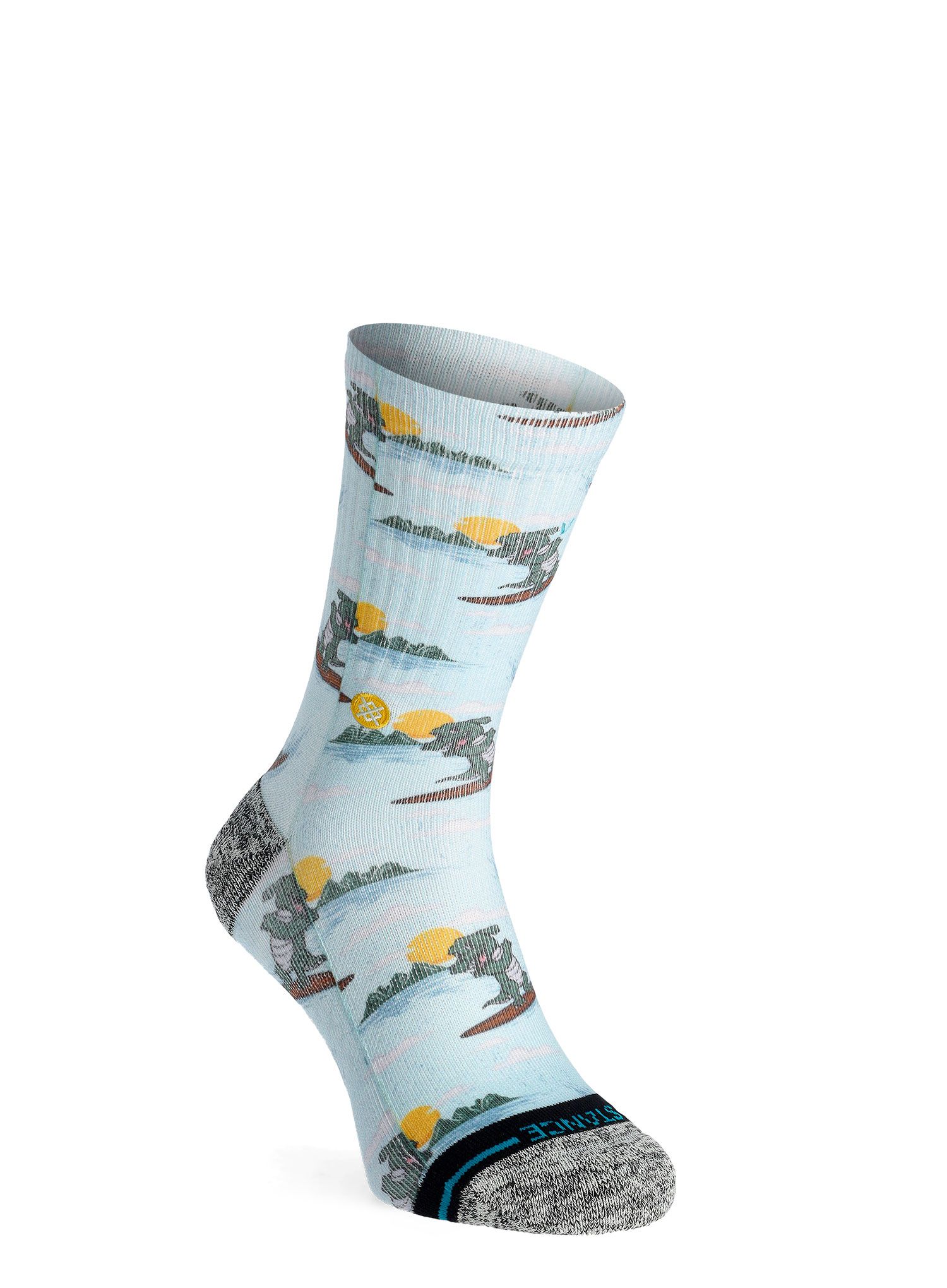 Turistické ponožky Stance Later Gator Crew - light blue