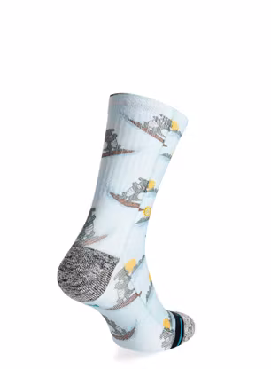 Turistické ponožky Stance Later Gator Crew - light blue