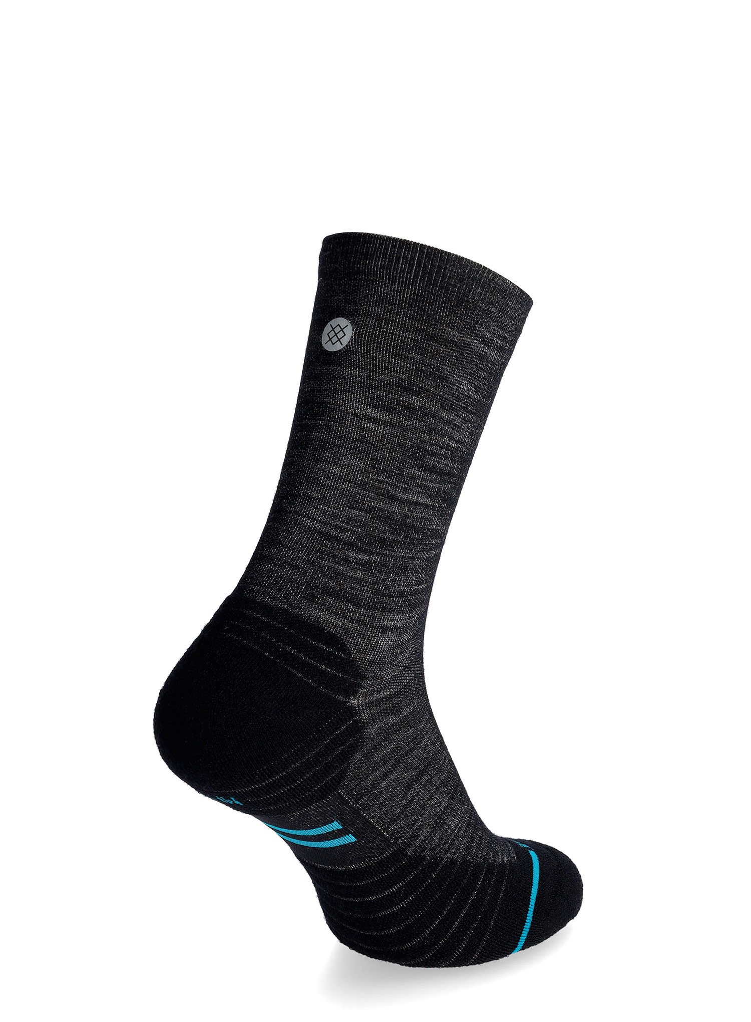 Ponožky na behanie Stance Light Wool Crew - black