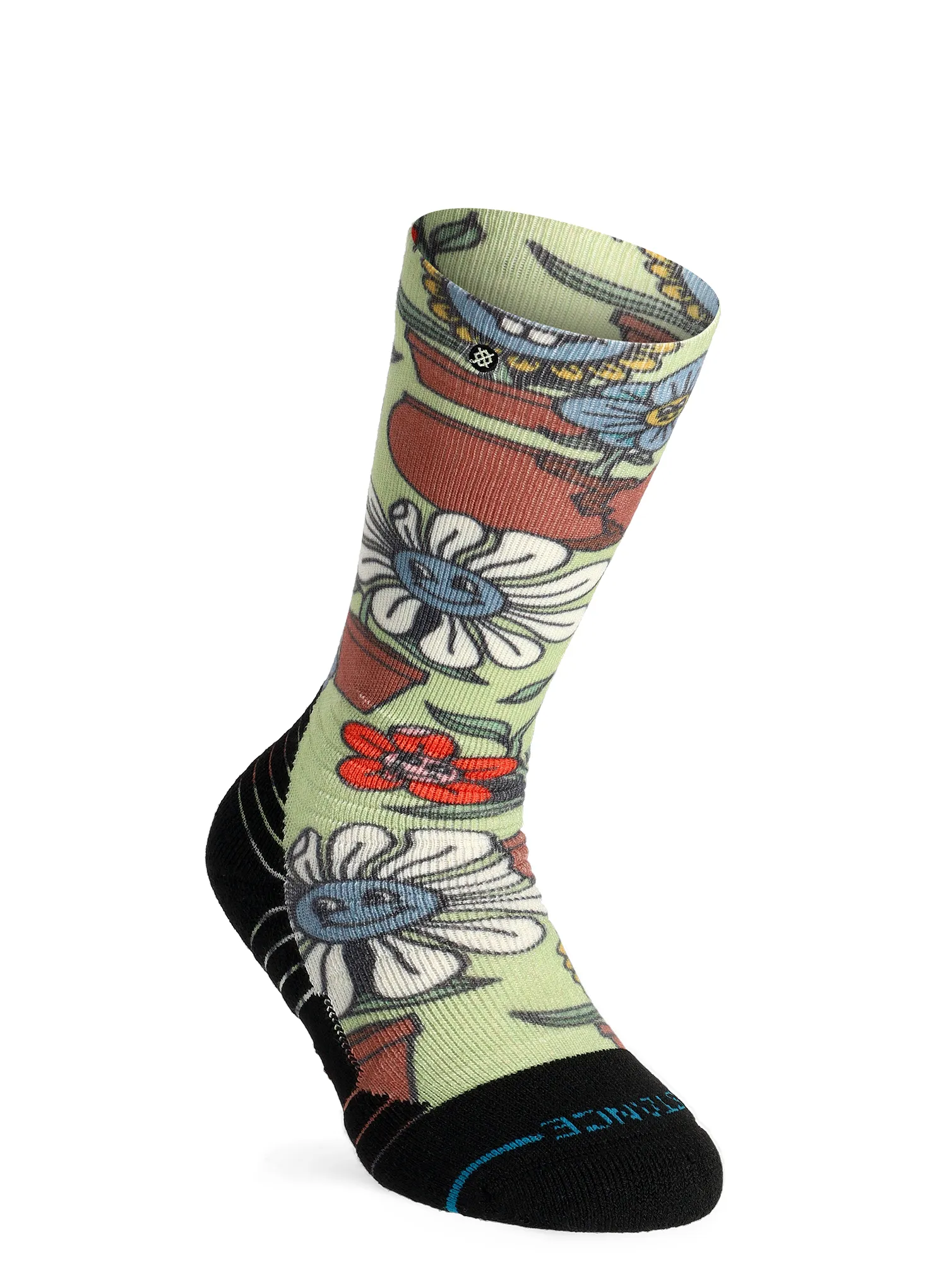 Detské ponožky Stance Planted Kids Poly Snow - green