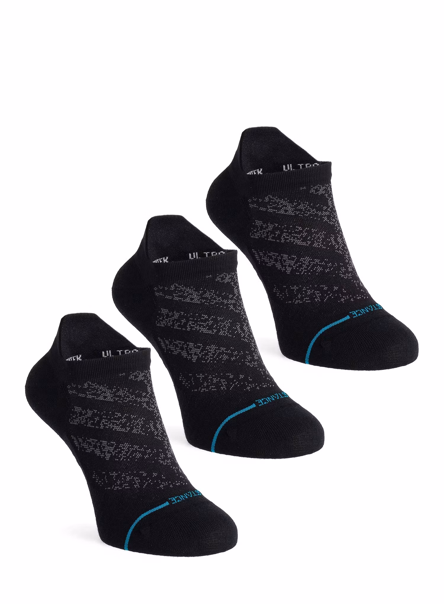 Ponožky na behanie Stance Run Ultralight Tab 3 Pack - black