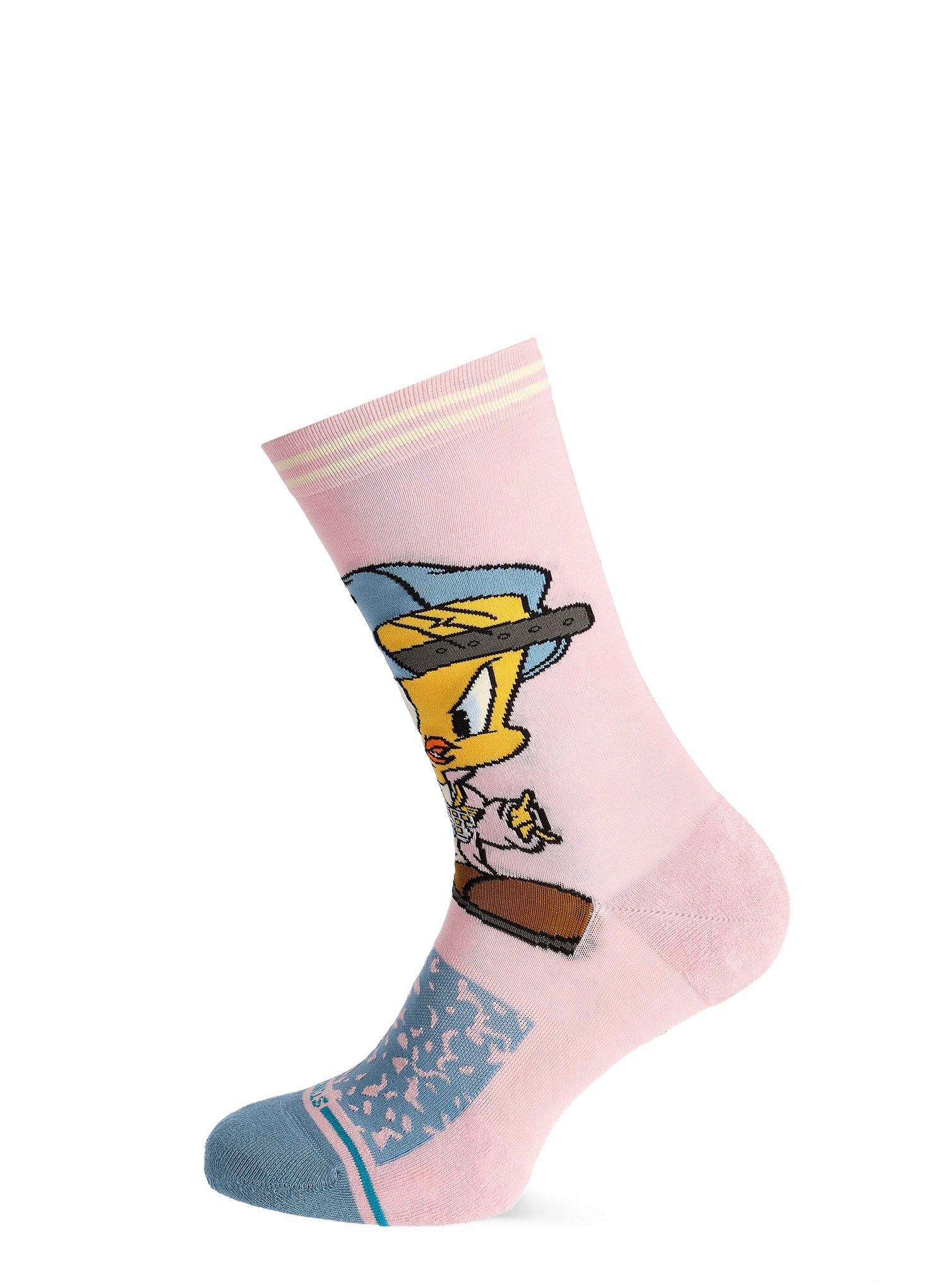 Ponožky Stance Tweety Crew - pink