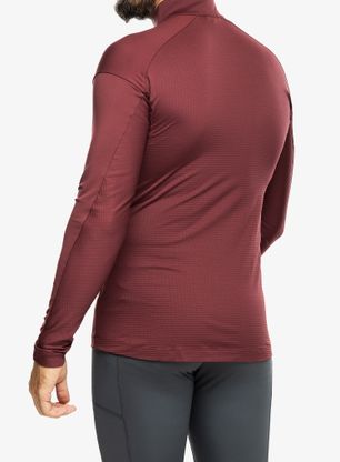 Pánska mikina adidas TERREX Xperior Longsleeve - shadow red