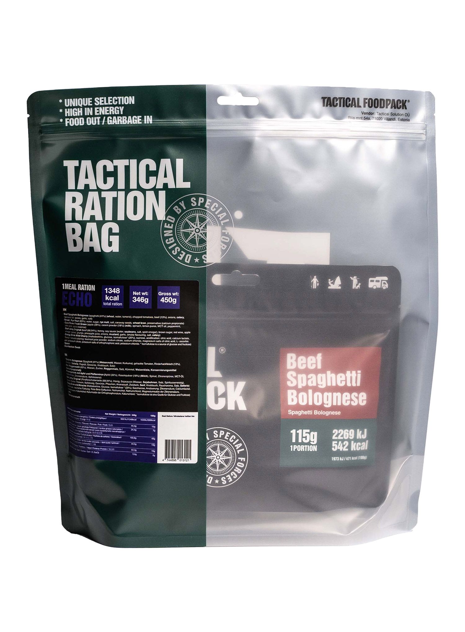 Súprava Tactical FoodPack Ration Echo