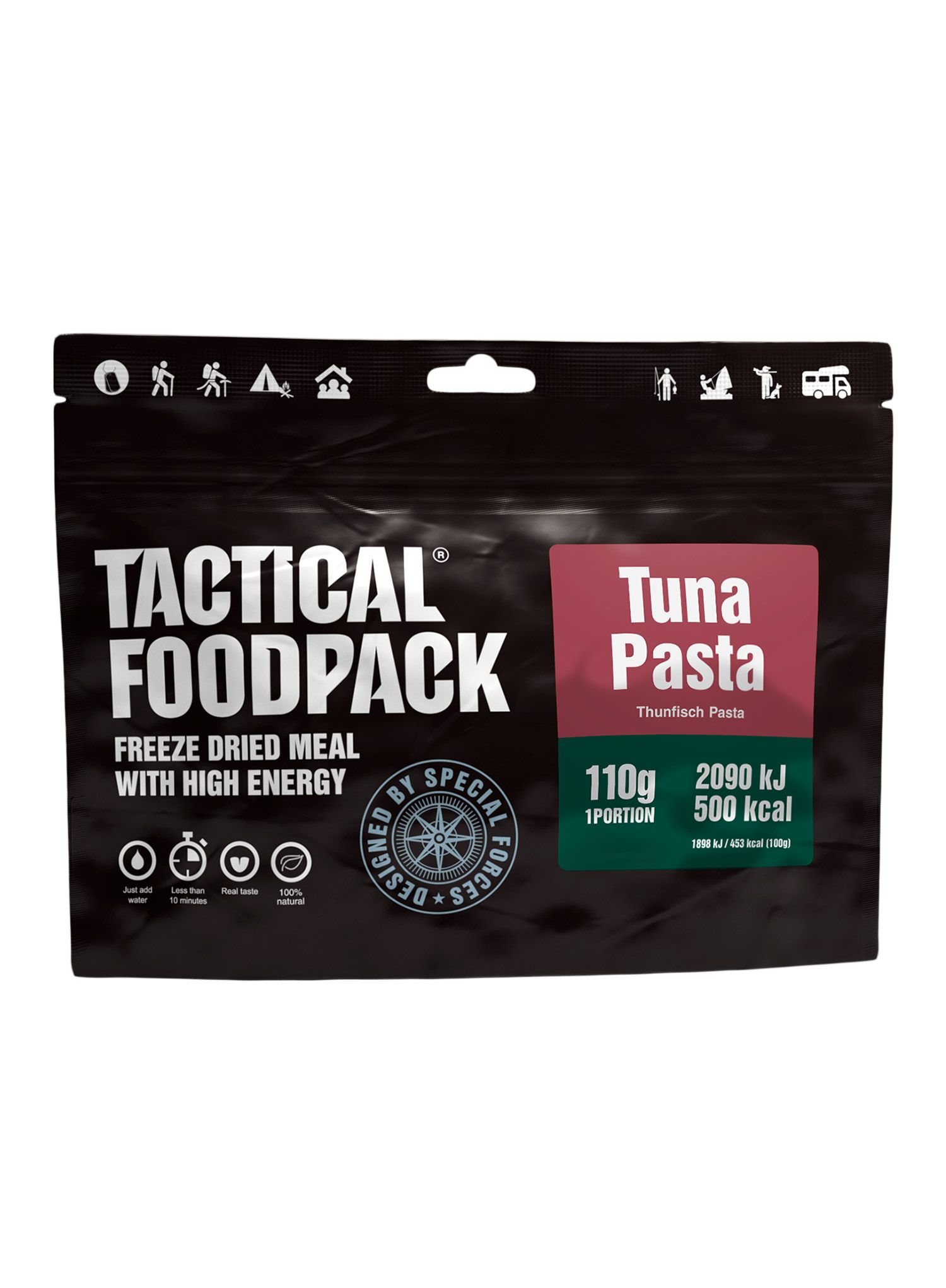 Lyofilizát Tactical Foodpack Cestoviny s tuniakom 450 g