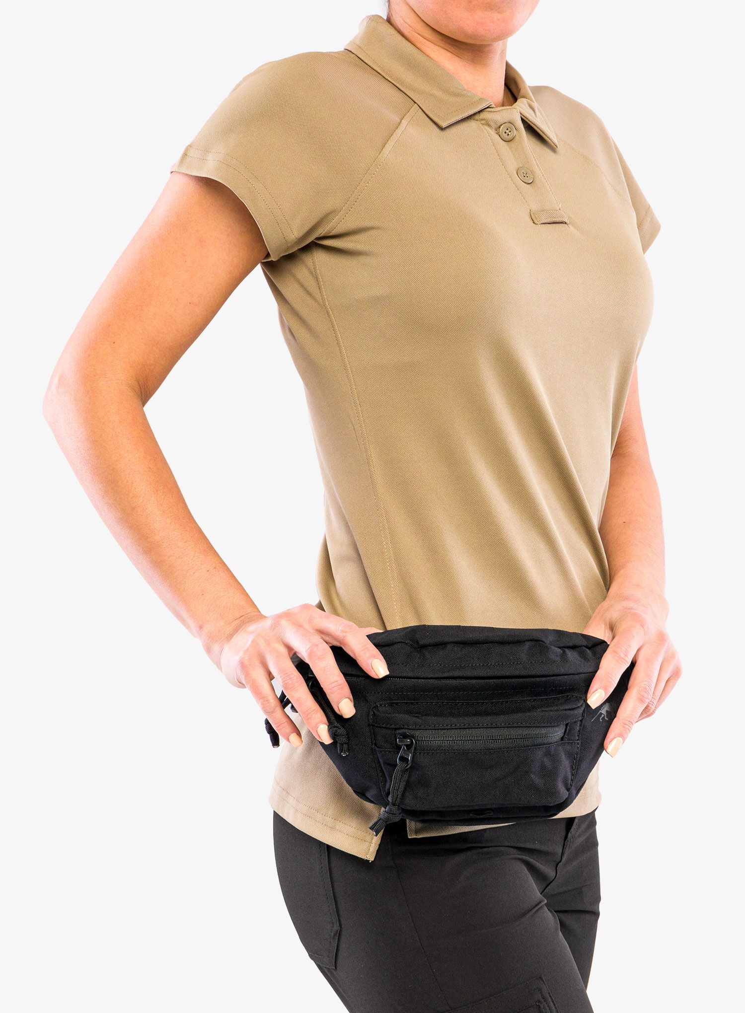 Ľadvinka Tasmanian Tiger Modular Hip Bag - black