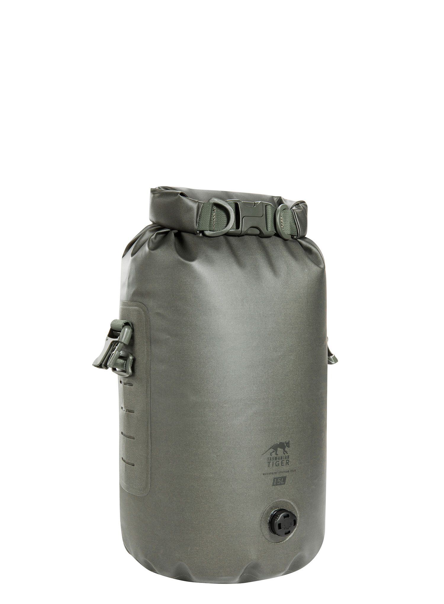 Nepremokavý vak Tasmanian Tiger Stuffbag WPV 15 l - stone grey olive