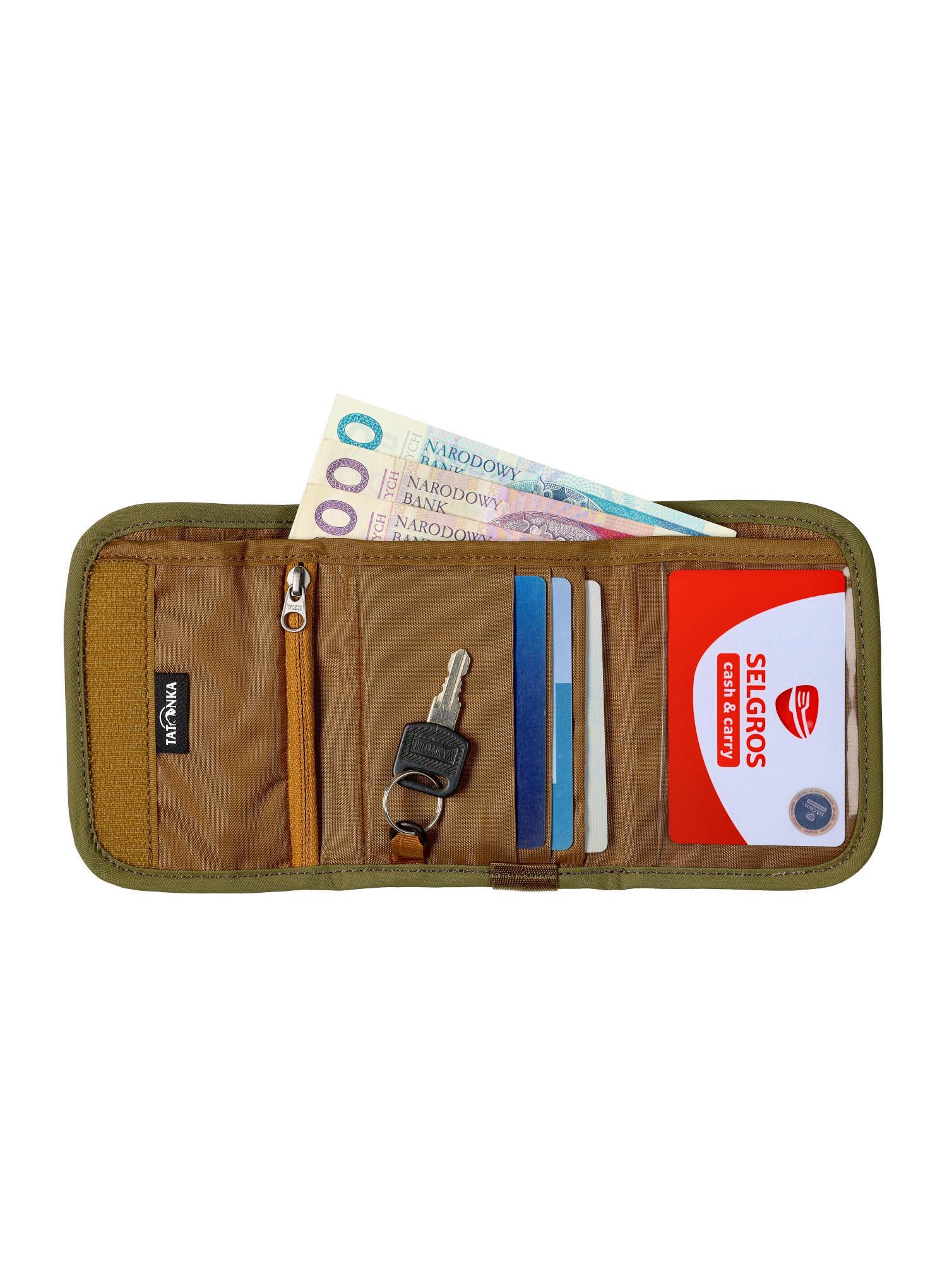 Peňaženka Tatonka Folder RFID B - olive