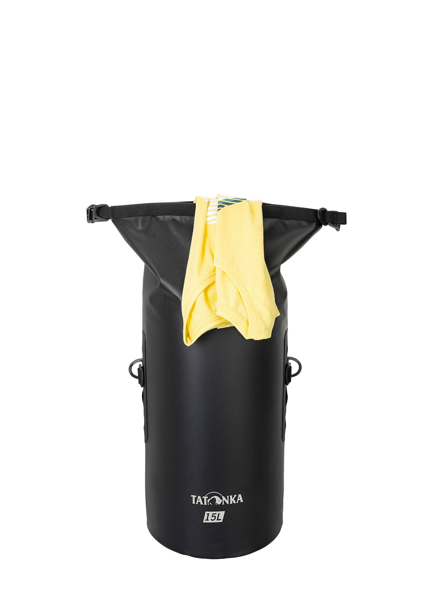 Nepremokavý vak Tatonka WP Stuffbag 15L - black