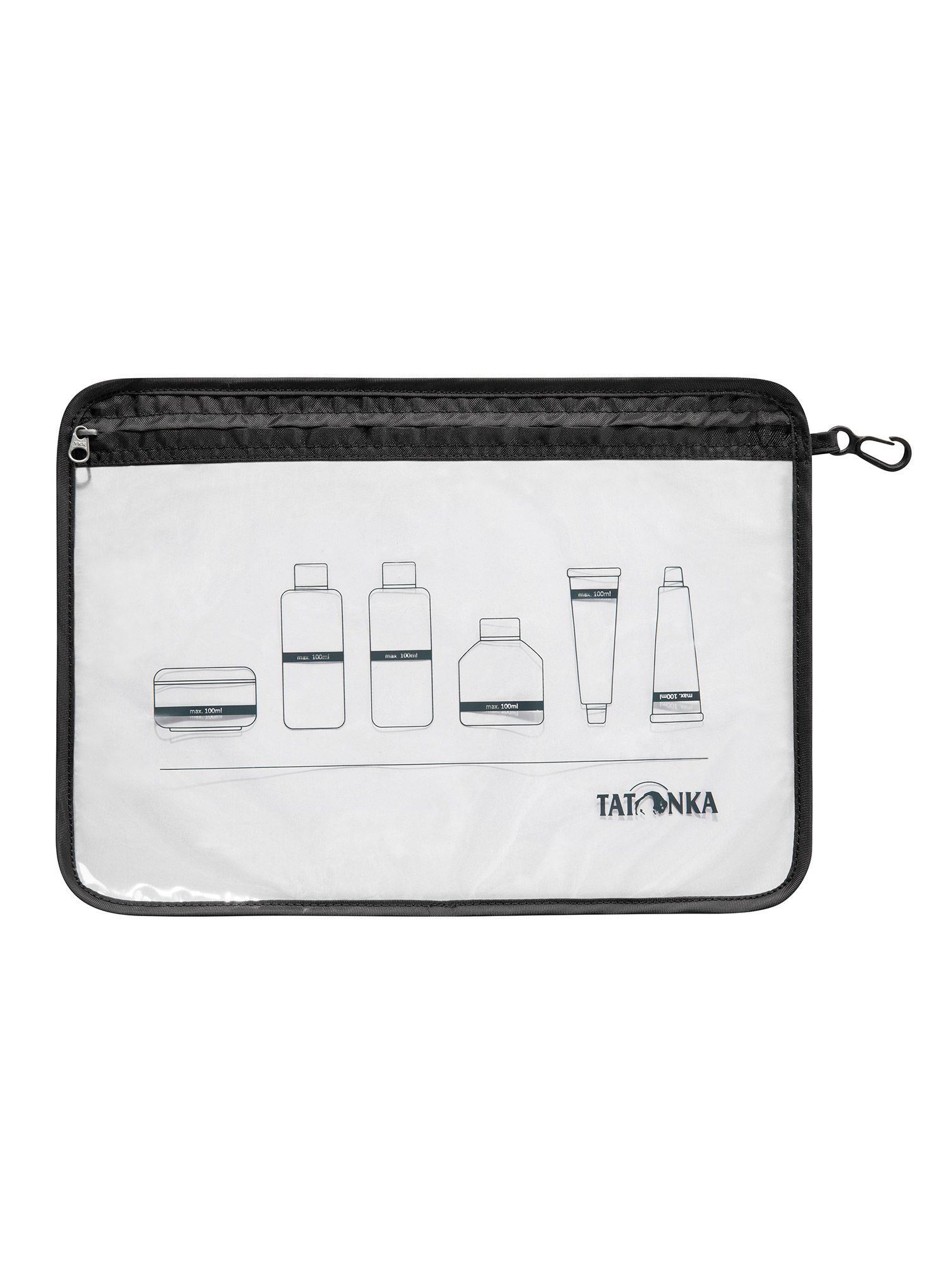 Cestovný organizér Tatonka Zip Flight Bag A4 - black